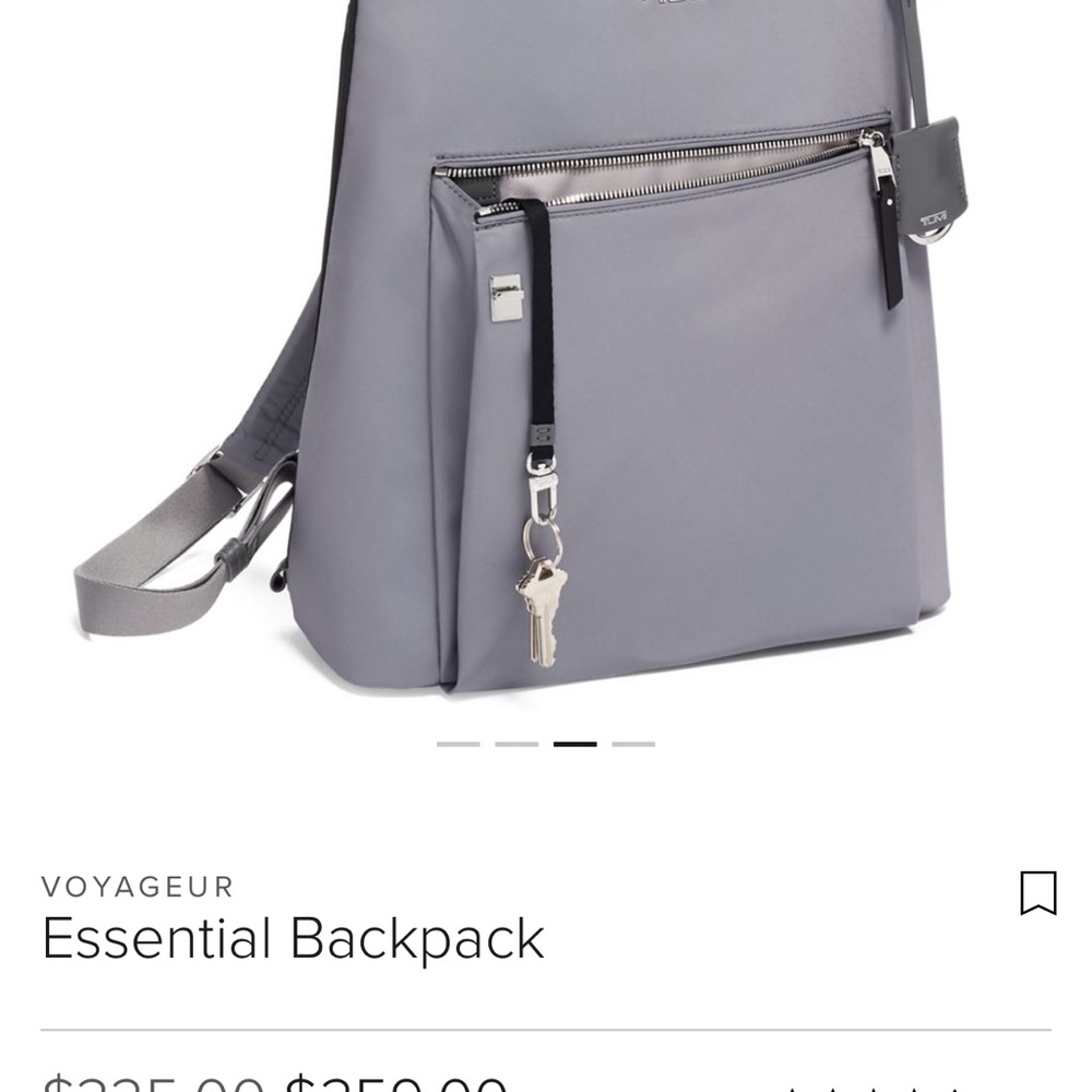 Tumi Voyager Essentials Gray Backpack - image 2